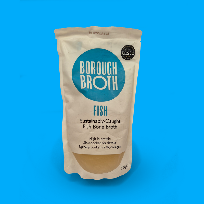 Wild fish bone broth