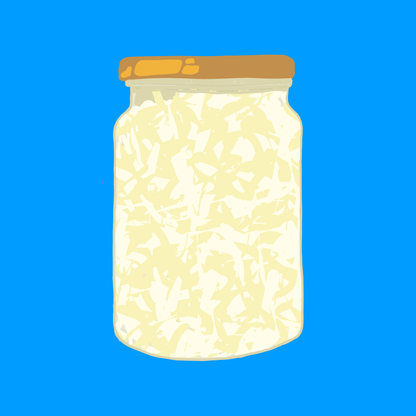 Biodynamic organic sauerkraut