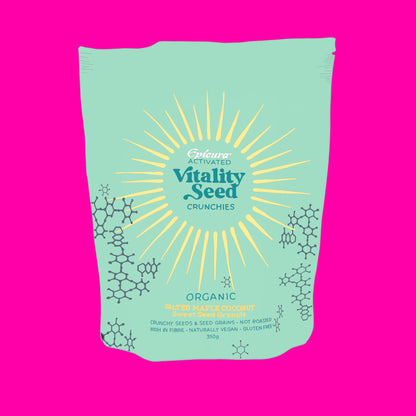 Activated salted maple coconut sweet seed granola