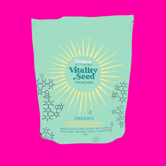 Activated salted maple coconut sweet seed granola