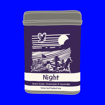 Night time loose leaf tea