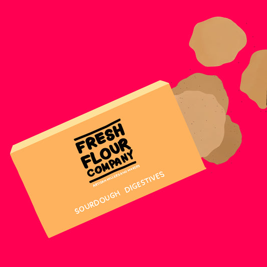 Sourdough digestive biscuits