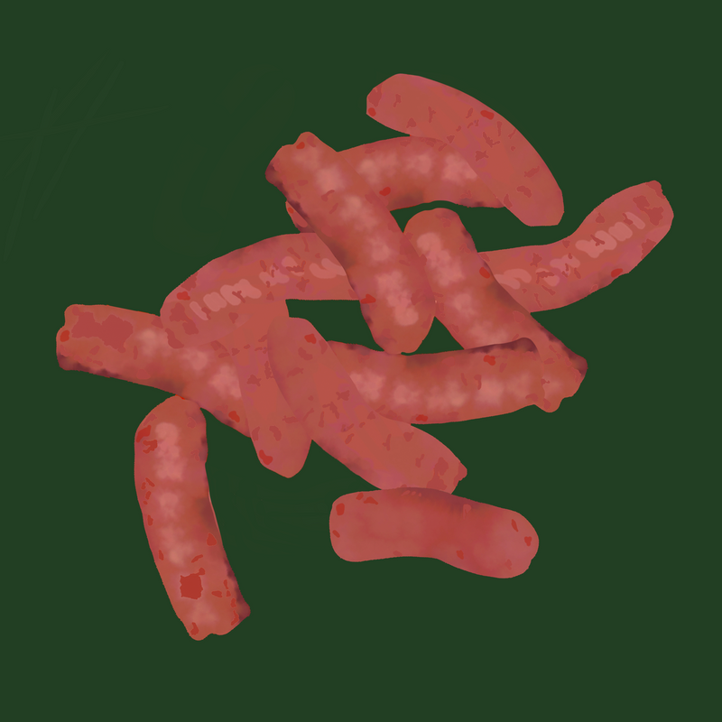 Christmas organic festive cocktail sausages