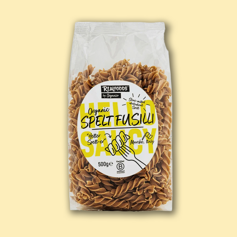 Organic spelt fusilli
