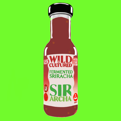 Organic fermented sriracha