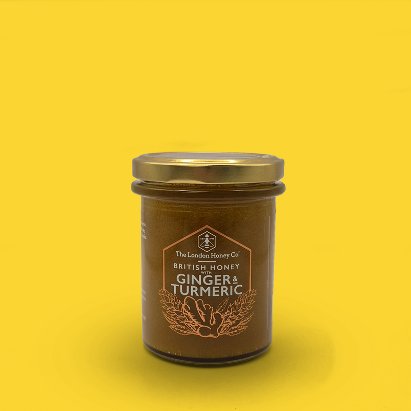 Ginger and turmeric honey