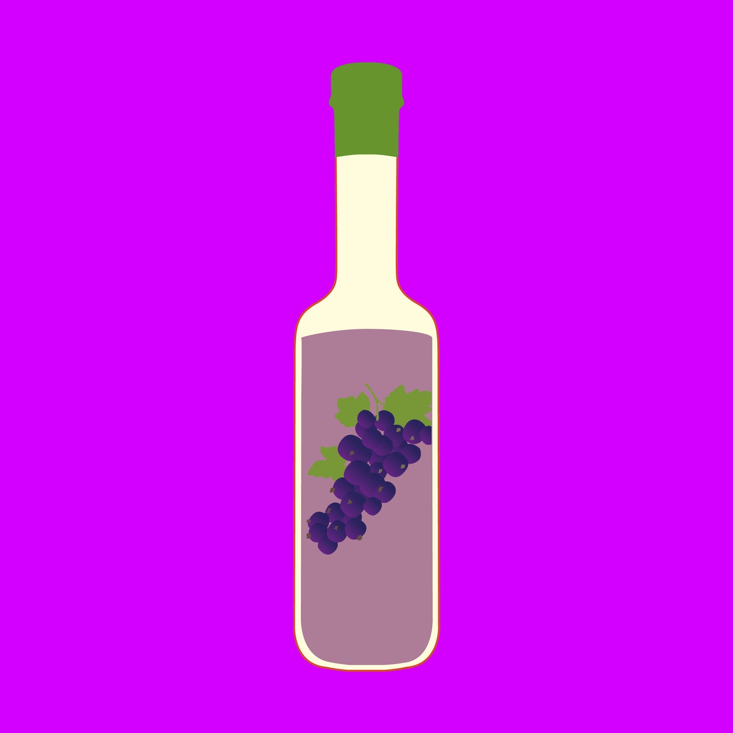 Blackcurrant wine vinegar