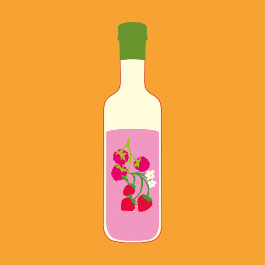 Strawberry & Raspberry Wine Vinegar