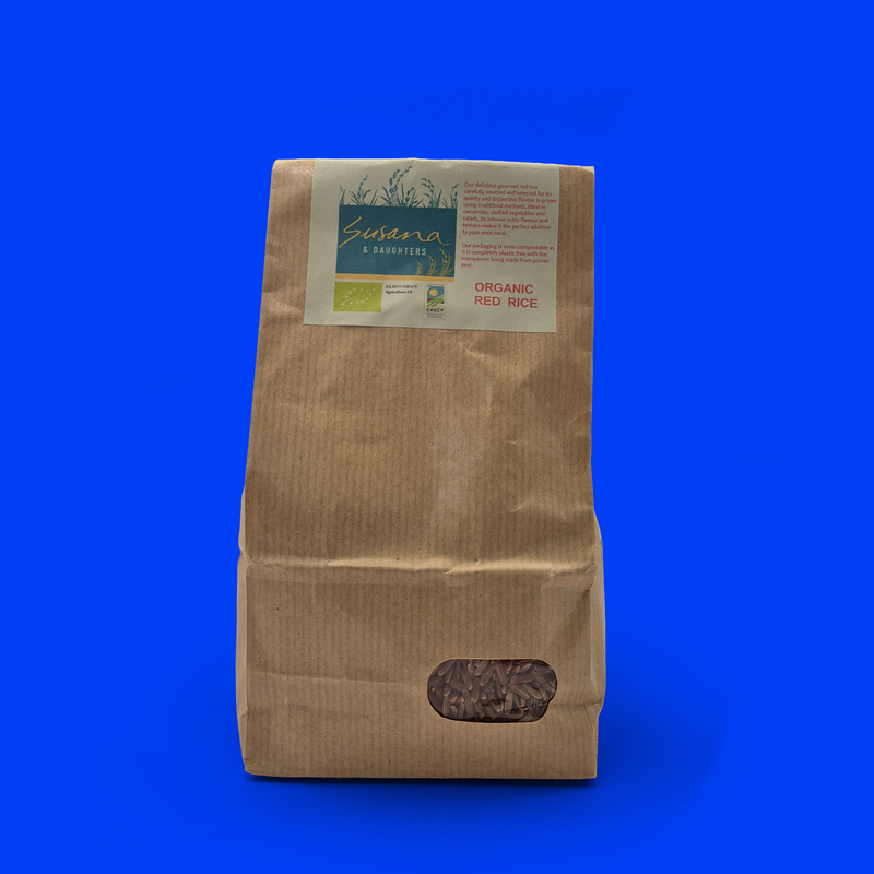 Organic red rice