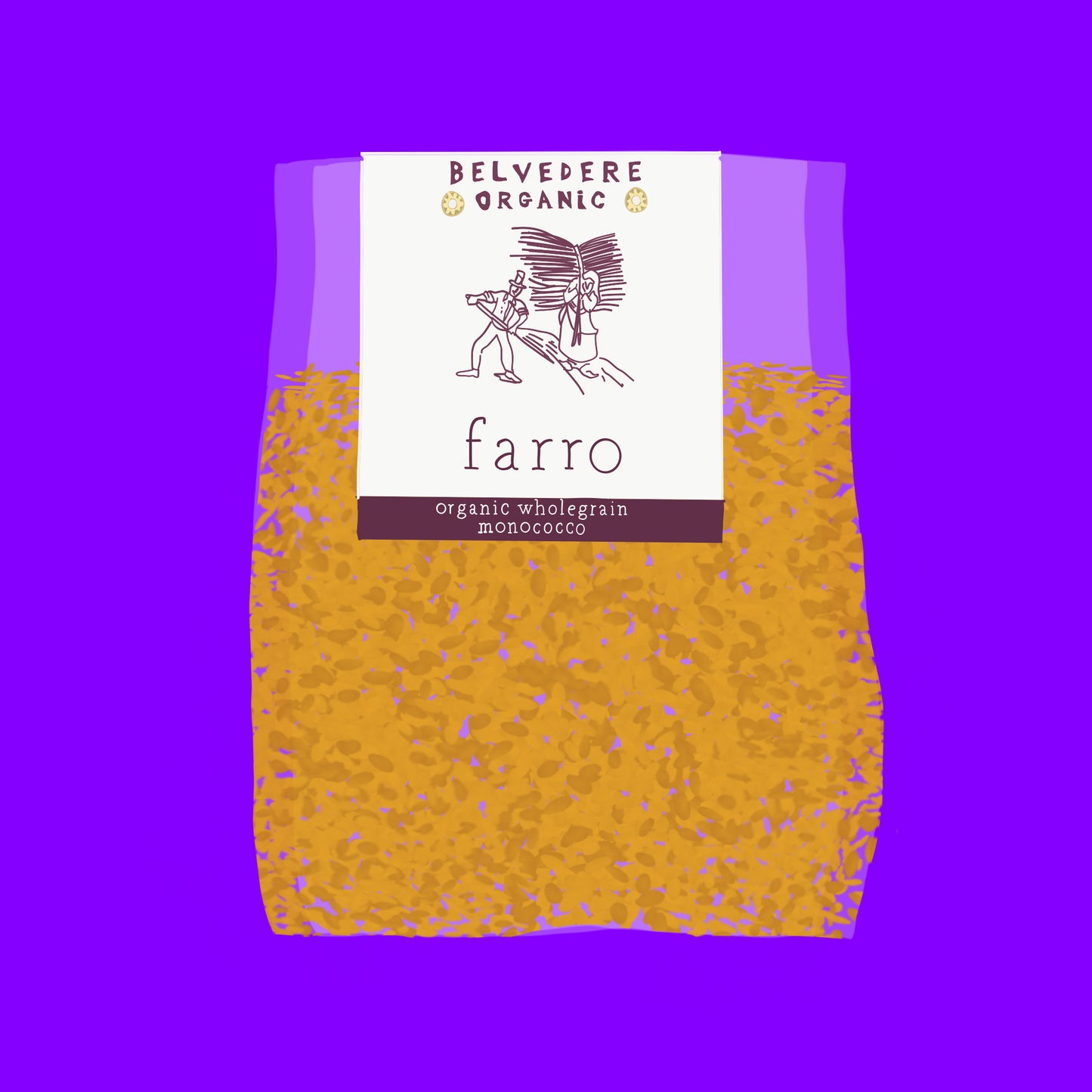 Organic einkorn wheat berries