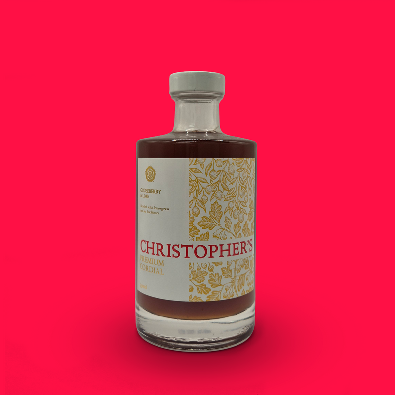 Gooseberry and lime cordial