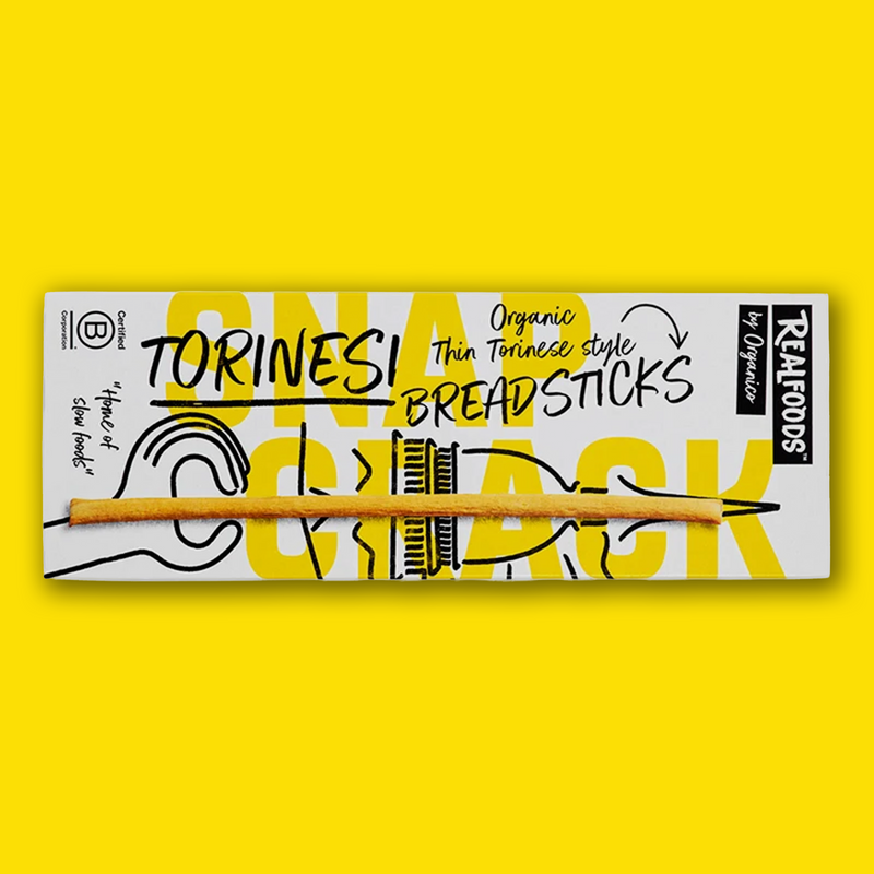 Organic torinesi breadsticks