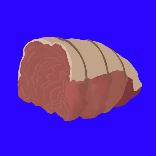 Pasture fed organic rolled leg of lamb
