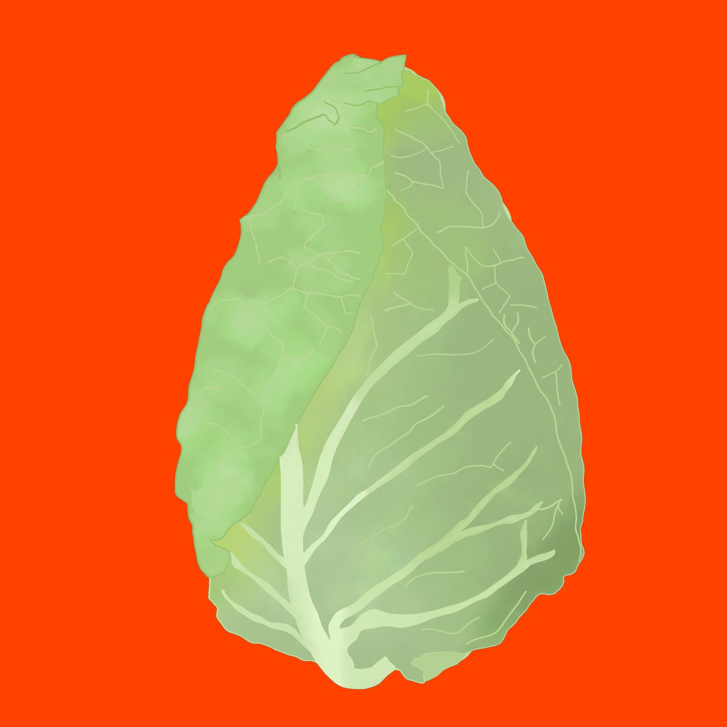 Organic green hearts