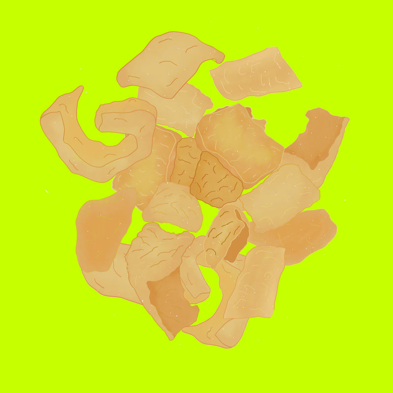 Pork scratchings