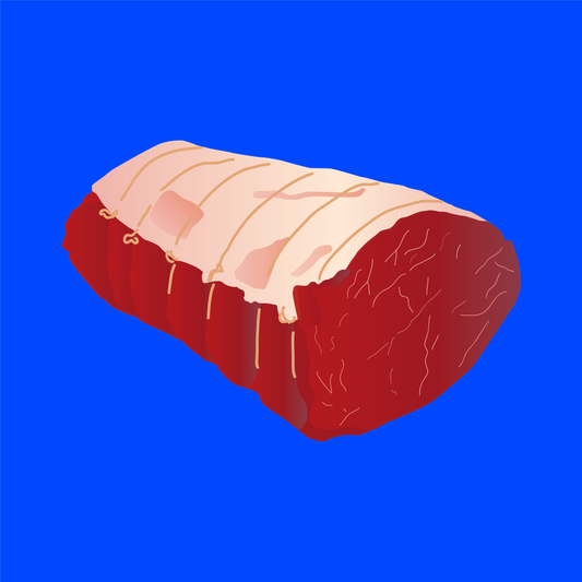 Pasture fed organic topside joint