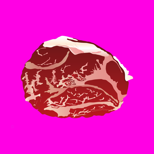 Pasture fed organic beef chuck steak