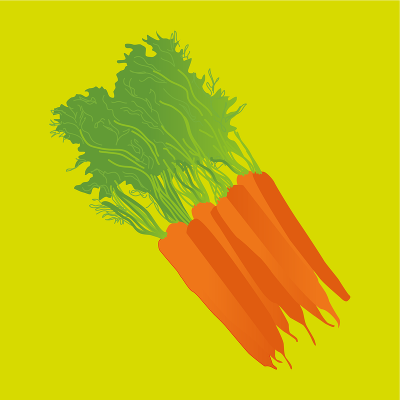 Organic carrots