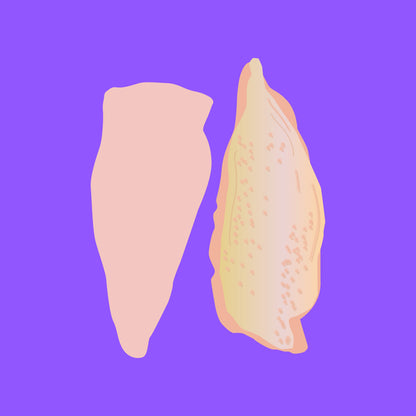 Organic chicken breasts