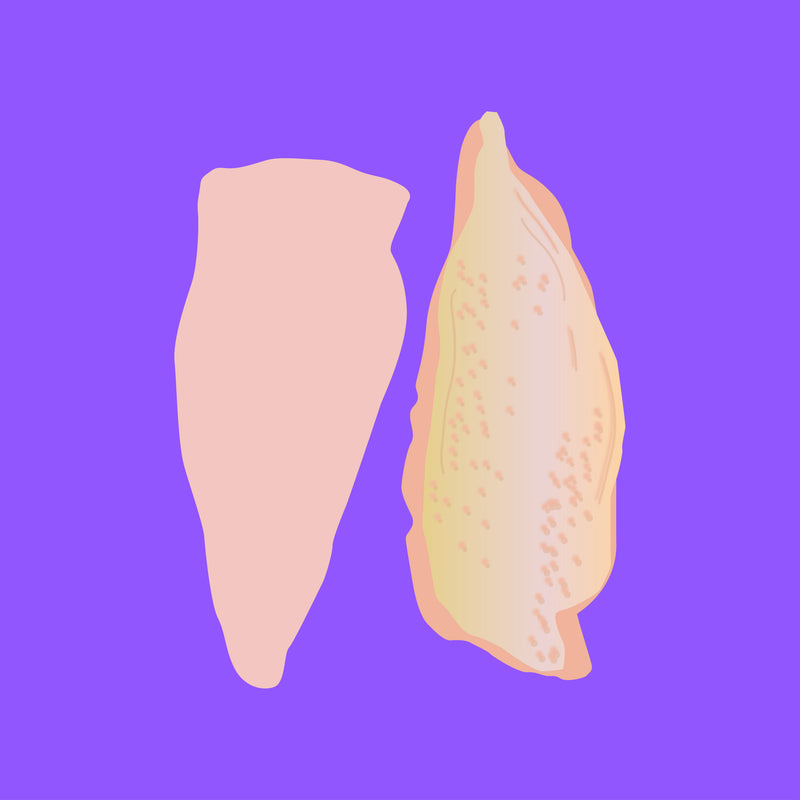 Organic chicken breasts