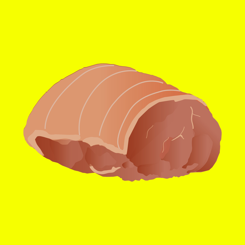 Organic pork leg