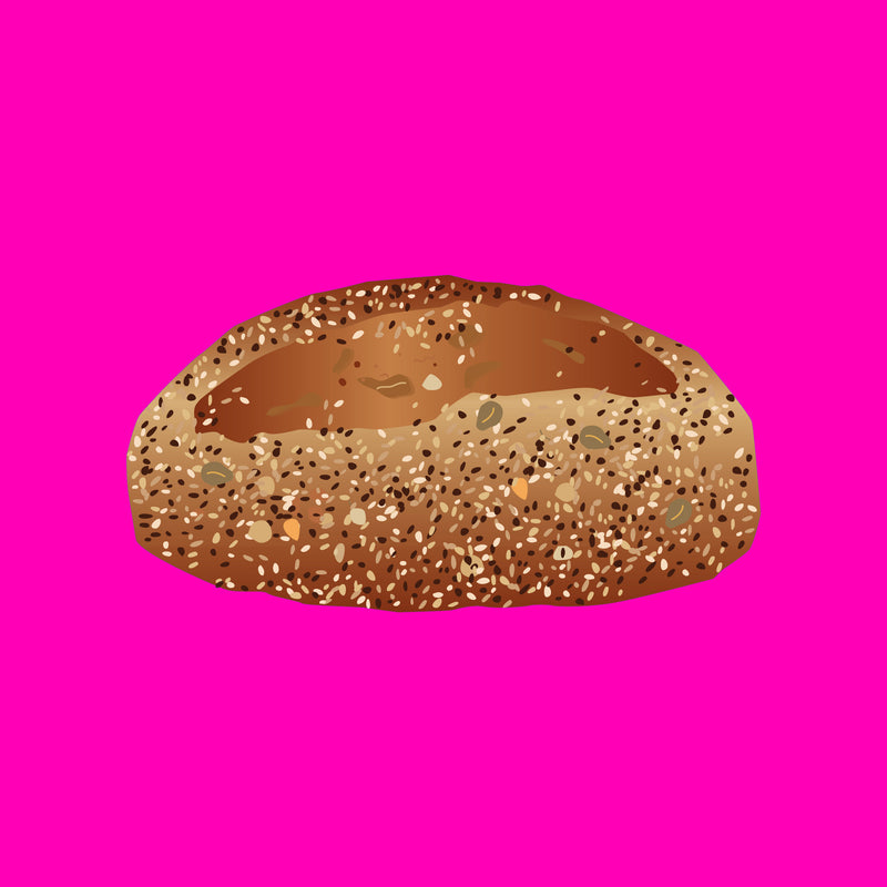 Seeded sourdough bread