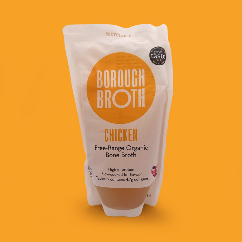 Organic chicken bone broth