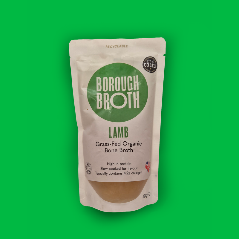 Organic lamb bone broth