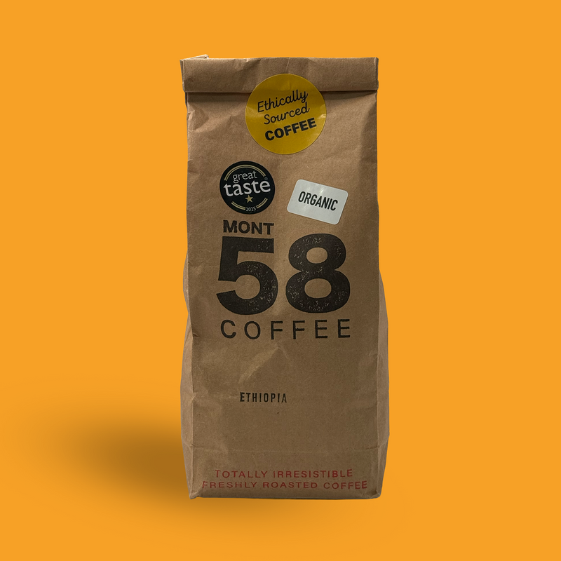 Organic Ethiopian coffee beans