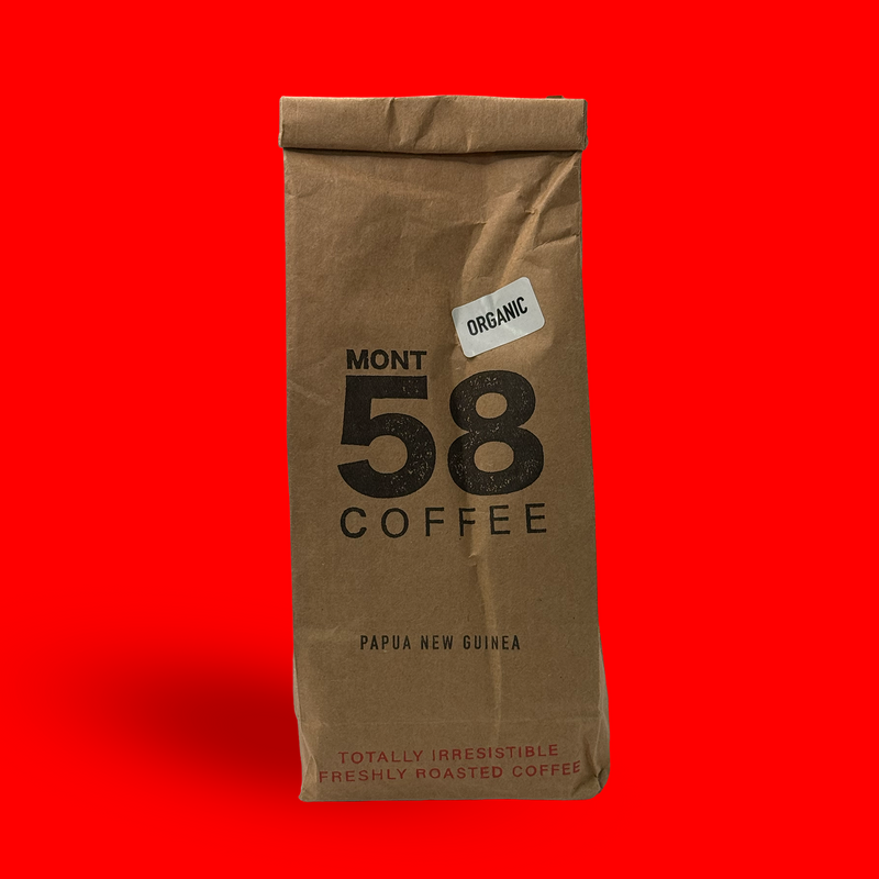 Organic Papuan ground coffee