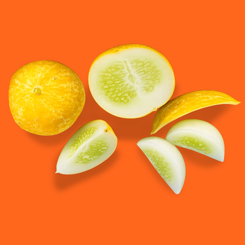 Organic yellow crystal cucumber
