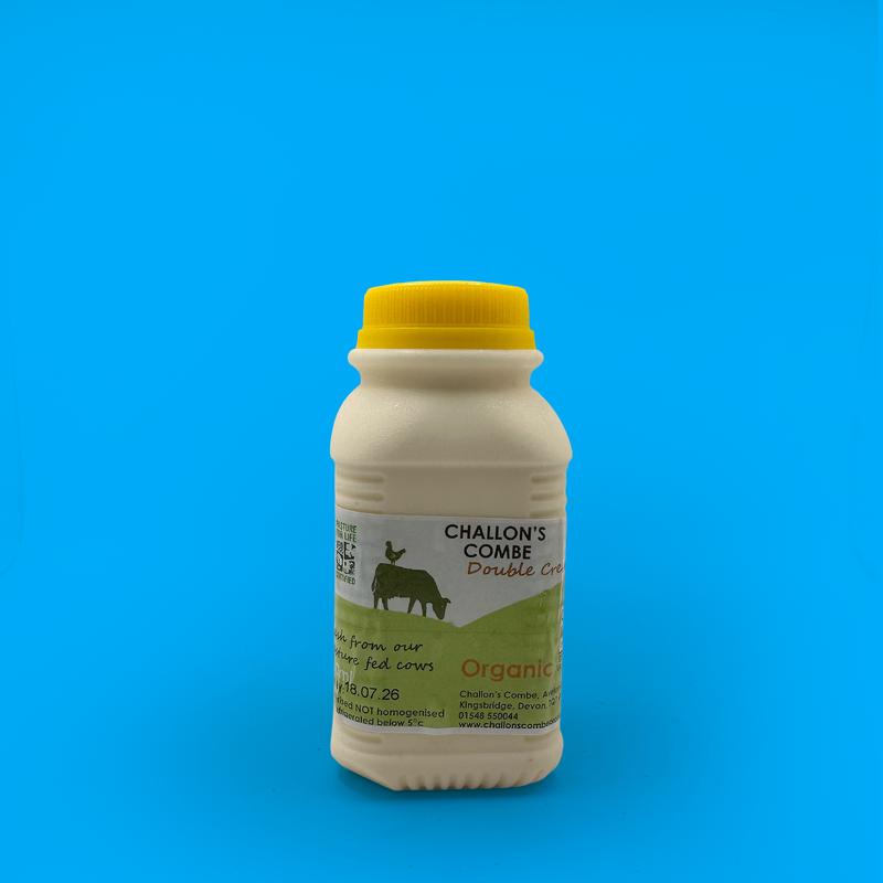 Pasture fed organic double cream
