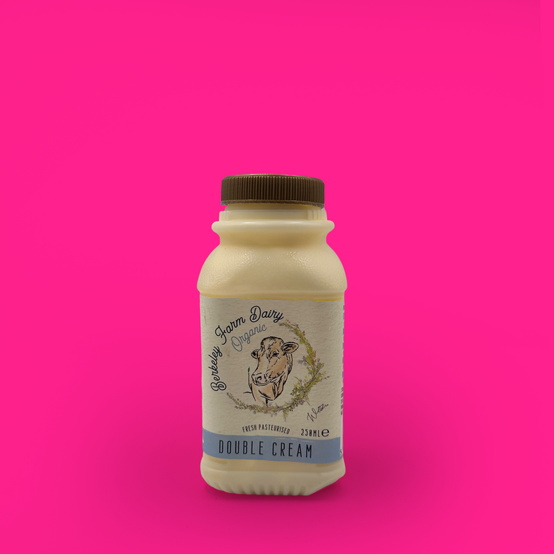 Organic double cream