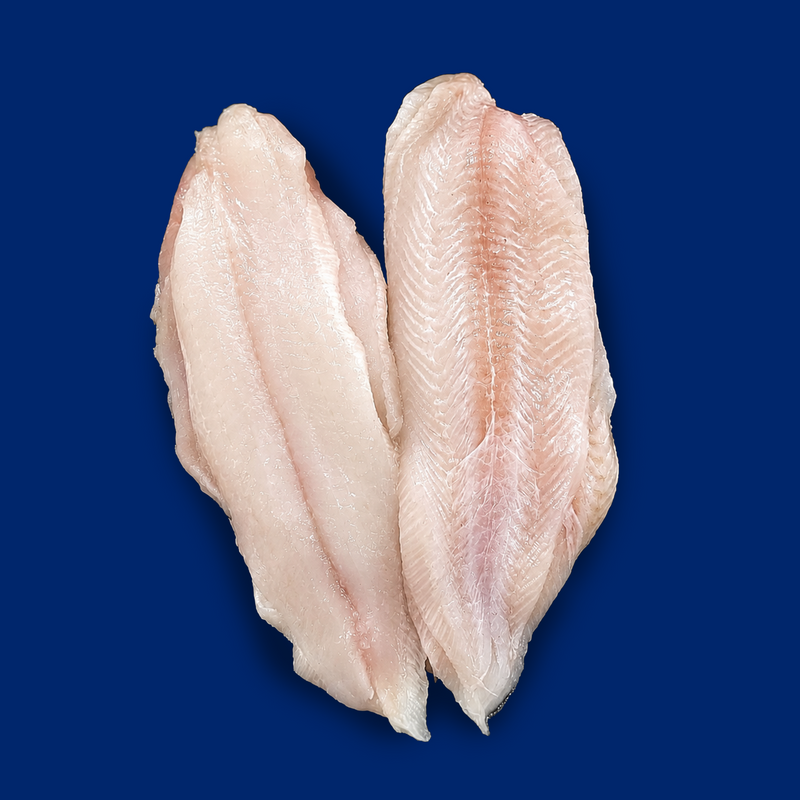 Frozen wild Dover sole fillets