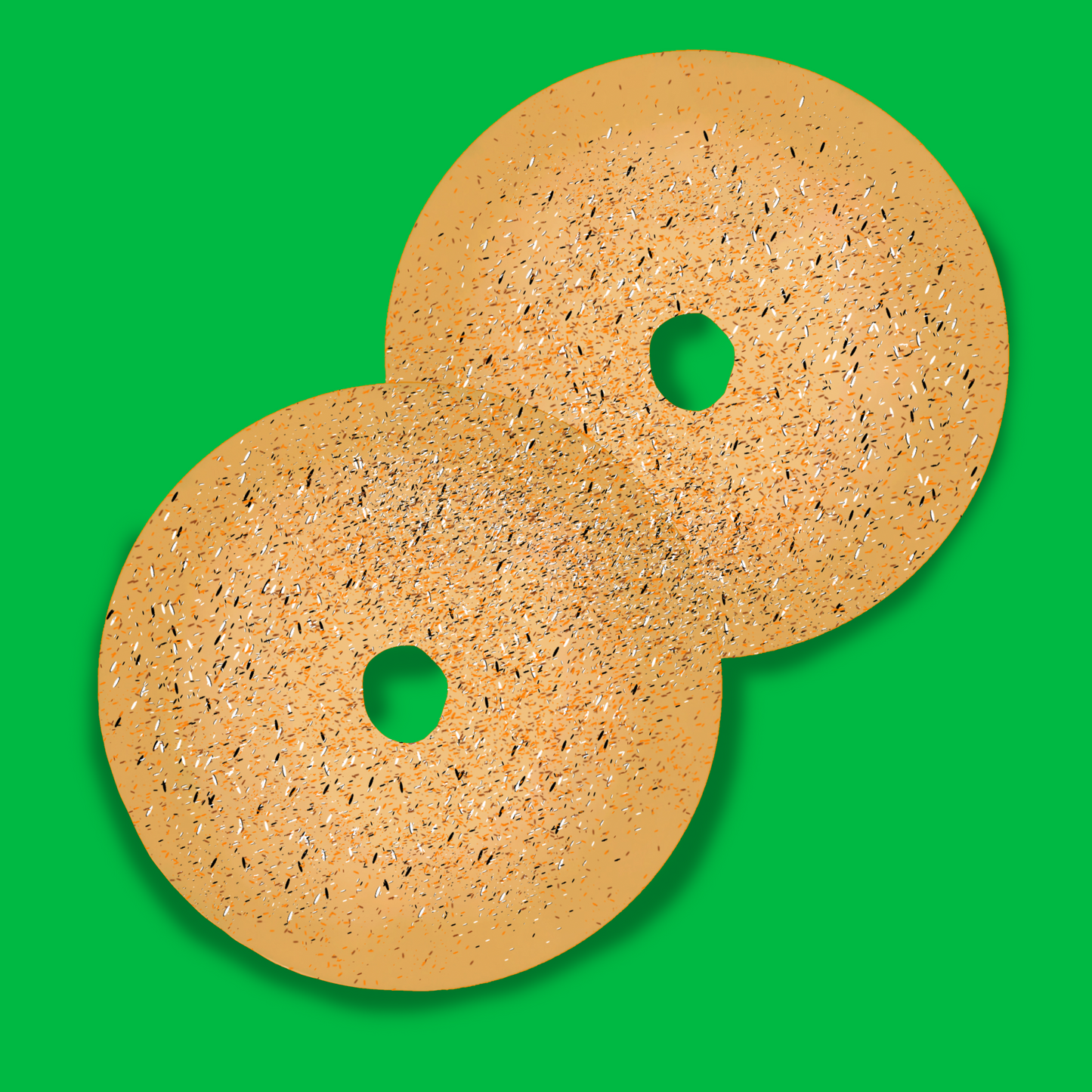 Sourdough bagels with Everything Bagel seasoning