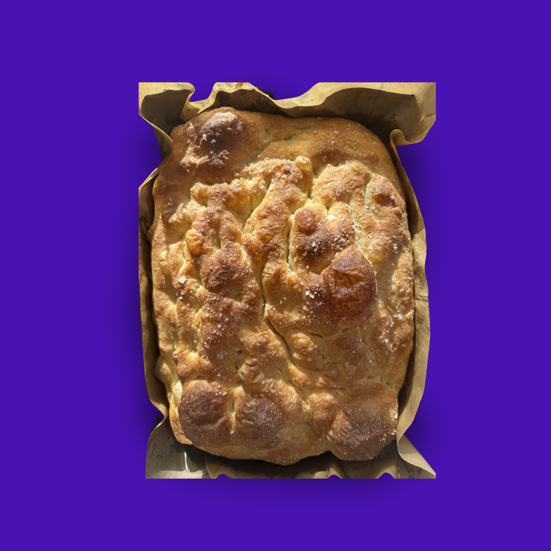 Sourdough focaccia