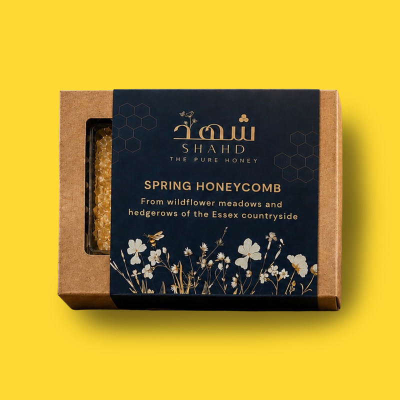 Raw honeycomb