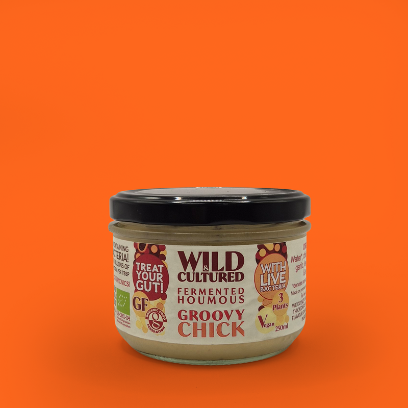 Organic fermented houmous