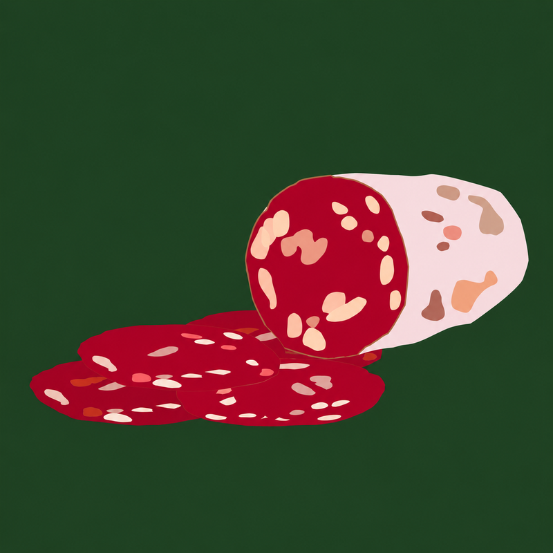 Christmas organic pepperoni