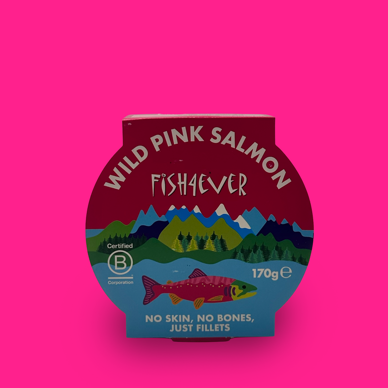 Wild Pacific pink salmon fillets