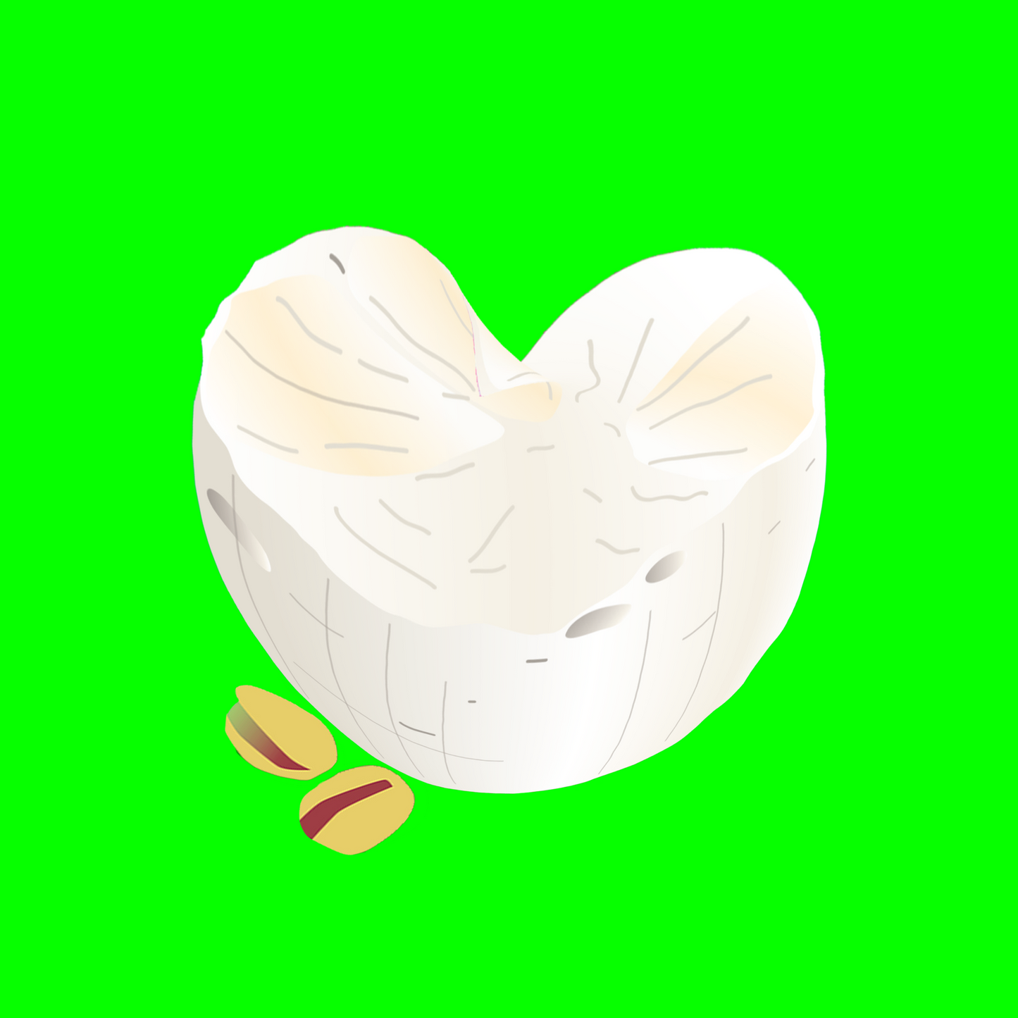 Pistachio brie