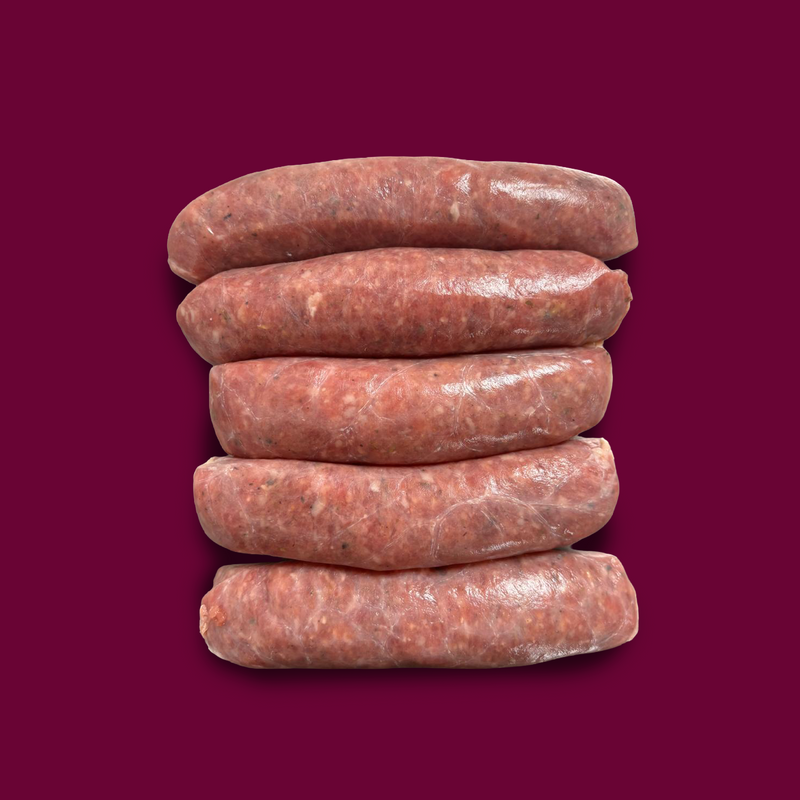 Organic pork Cumberland sausages