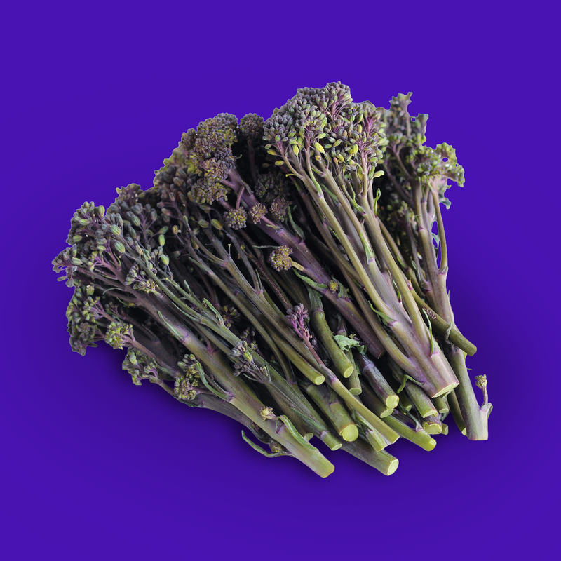 Organic purple sprouting broccoli