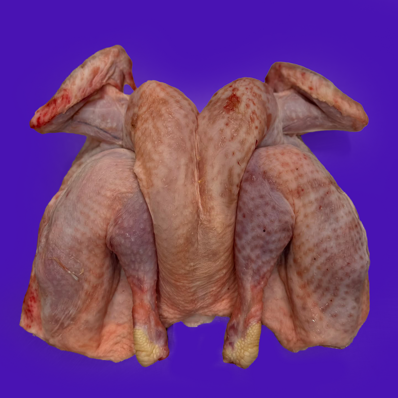 Organic spatchcock chicken
