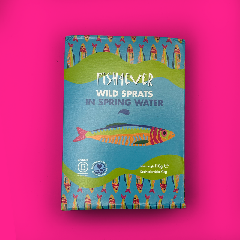 Sprats in spring water