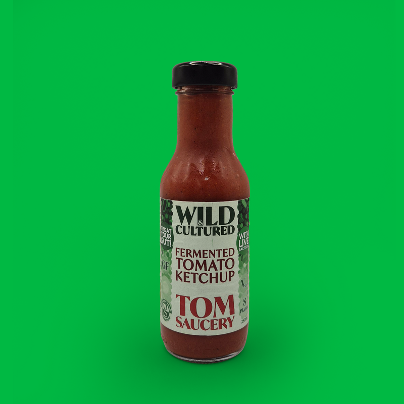 Organic fermented tomato ketchup
