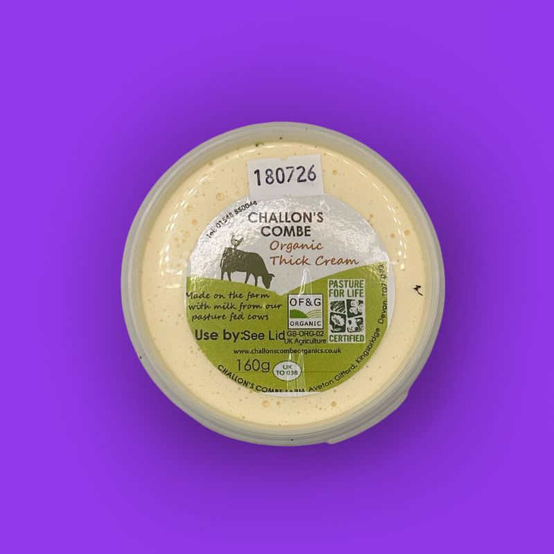 Pasture fed organic triple cream