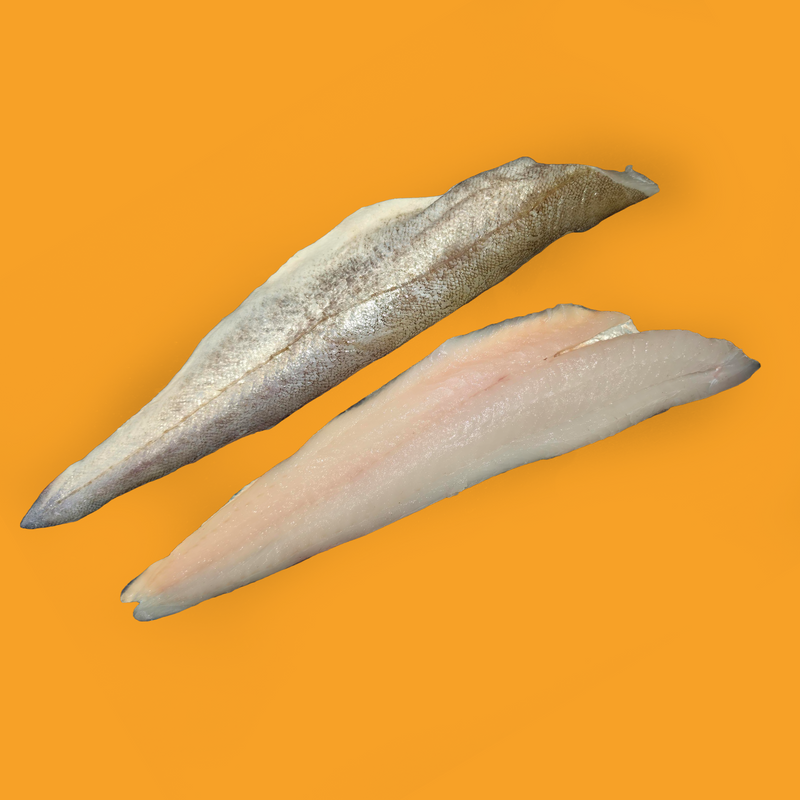 Frozen wild whiting fillets
