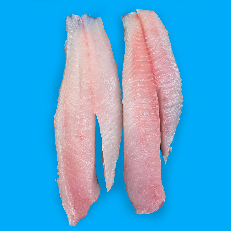 Frozen wild wrasse fillets